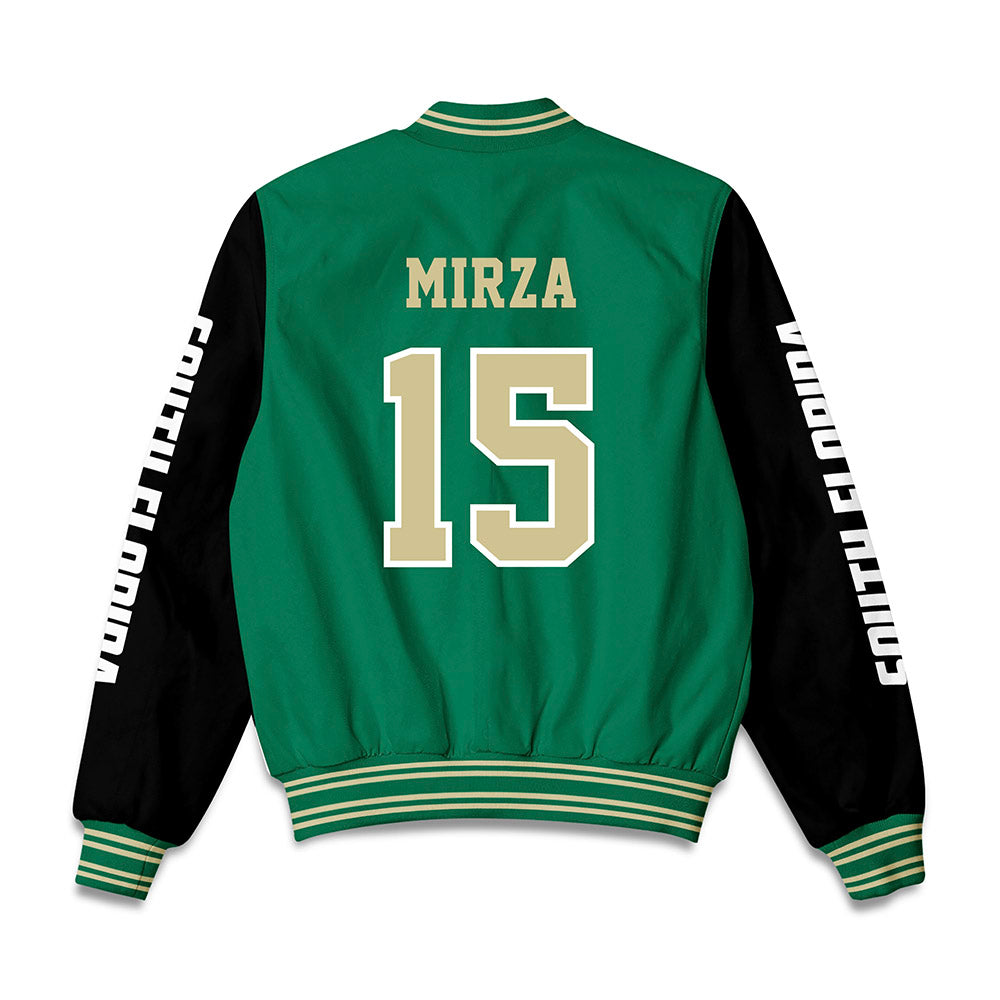 USF - NCAA Baseball : Jackson Mirza - Bomber Jacket-1