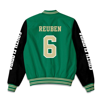 USF - NCAA Football : Mudia Reuben - Bomber Jacket-1