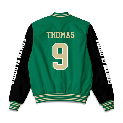 USF - NCAA Baseball : Eli Thomas - Bomber Jacket-1