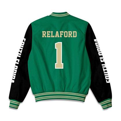 USF - NCAA Baseball : Jevin Relaford - Bomber Jacket-1