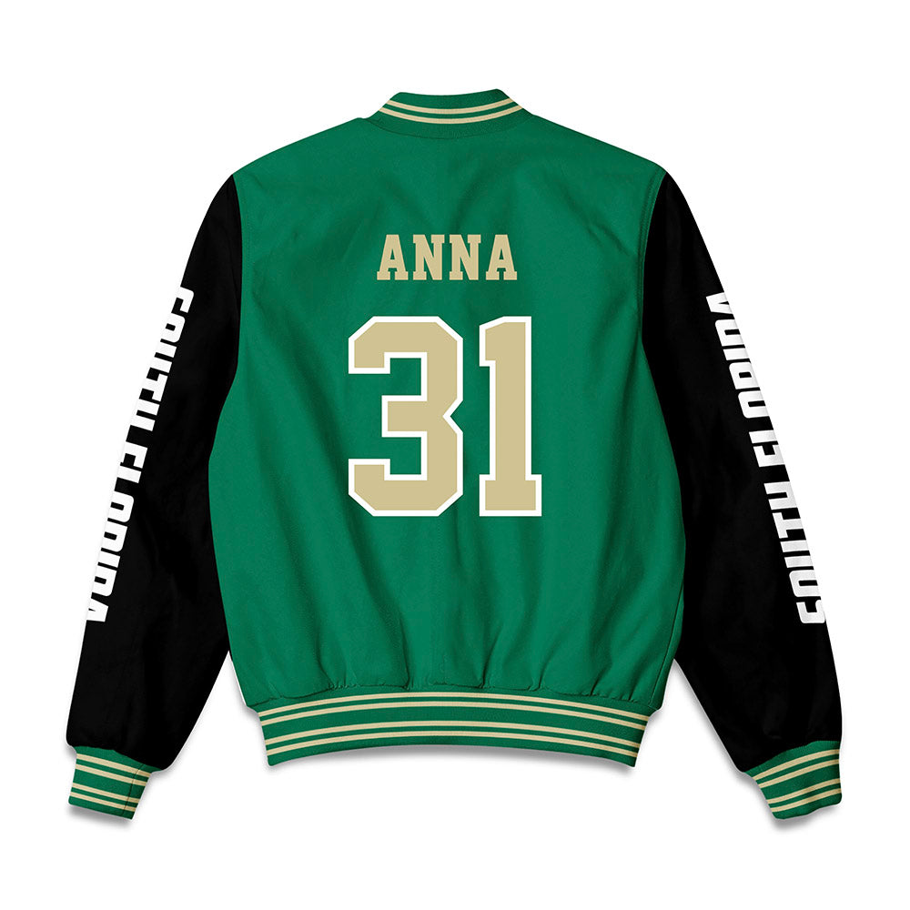 USF - NCAA Baseball : Nakni Anna - Bomber Jacket-1