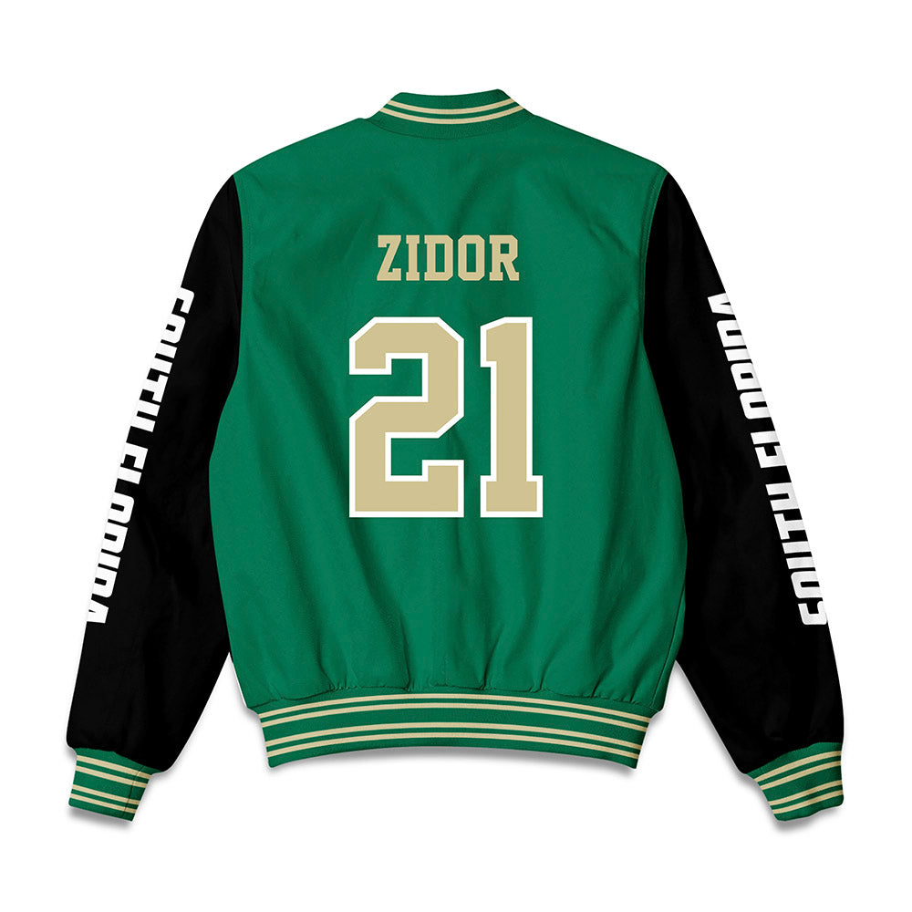 USF - NCAA Football : Victor Zidor - Bomber Jacket-1