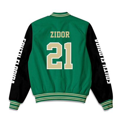 USF - NCAA Football : Victor Zidor - Bomber Jacket-1