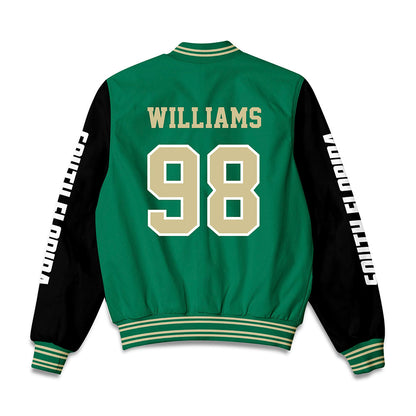USF - NCAA Football : Marcus Williams - Bomber Jacket-1