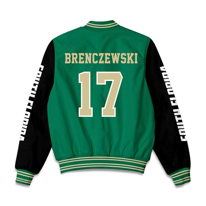 USF - NCAA Baseball : Joey Brenczewski - Bomber Jacket-1