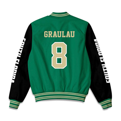USF - NCAA Baseball : Gabe Graulau - Bomber Jacket-1