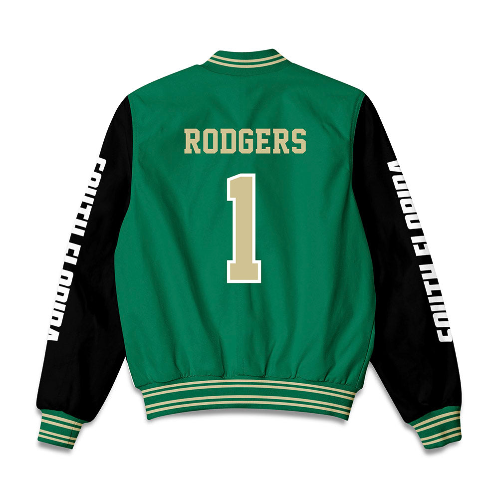 USF - NCAA Football : Bryson Rodgers - Bomber Jacket-1