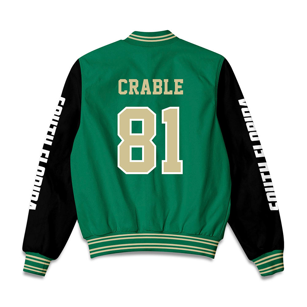 USF - NCAA Football : Tayte Crable - Bomber Jacket-1