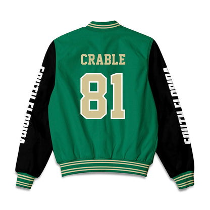 USF - NCAA Football : Tayte Crable - Bomber Jacket-1