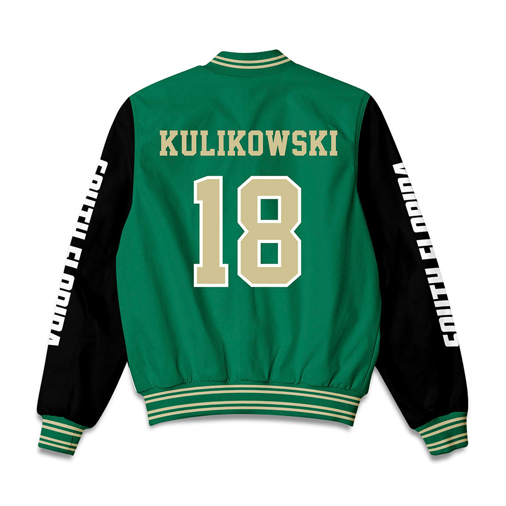 USF - NCAA Baseball : Jake Kulikowski - Bomber Jacket-1