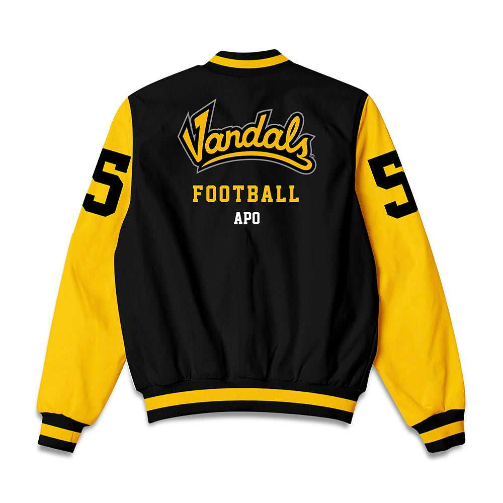 Idaho - NCAA Football : Maake Apo - Bomber Jacket-1