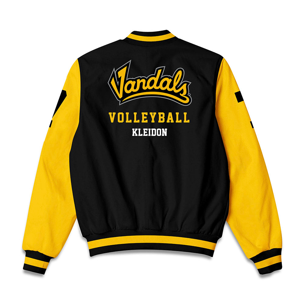 Idaho - NCAA Women's Volleyball : Keira Kleidon - Bomber Jacket-1