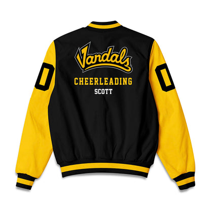 Idaho - NCAA Cheerleading : Kadynce Scott - Bomber Jacket-1