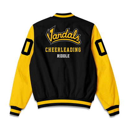 Idaho - NCAA Cheerleading : Morgan Riddle - Bomber Jacket-1