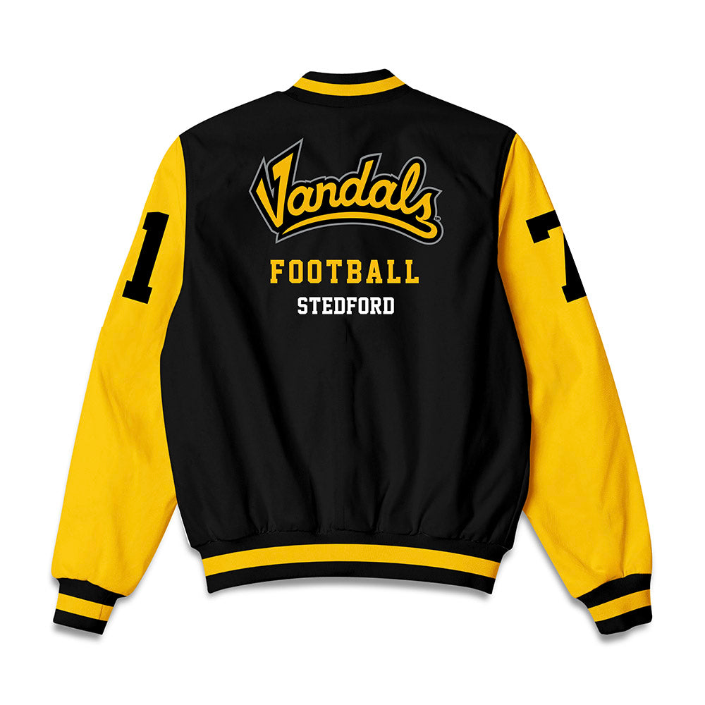 Idaho - NCAA Football : Howard Stedford - Bomber Jacket-1
