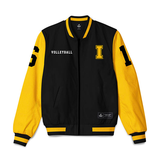 Idaho - NCAA Women's Volleyball : Anika Hudson - Bomber Jacket-0