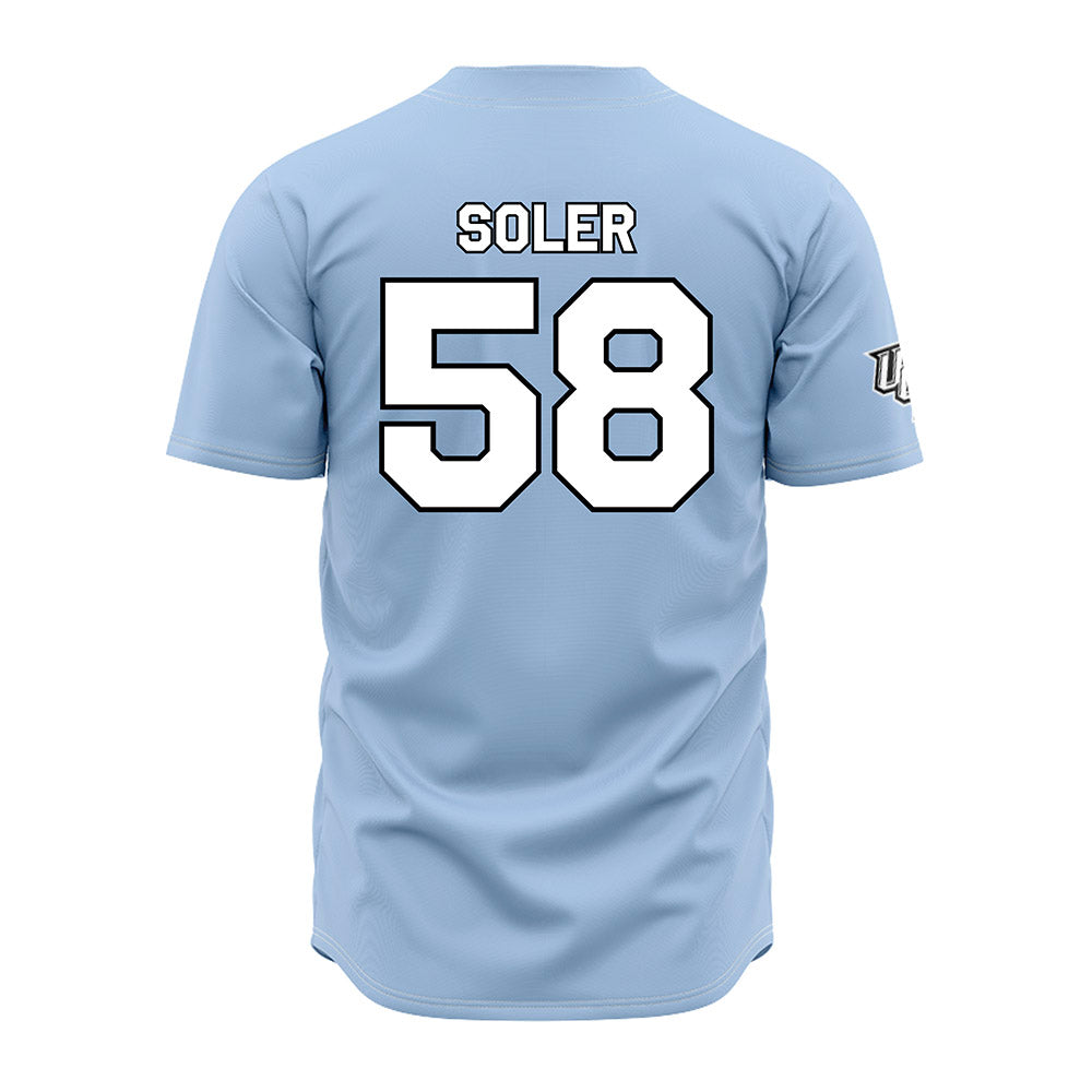 Central Florida - NCAA Baseball : Alan Soler - Canaveral Blue Jersey-1