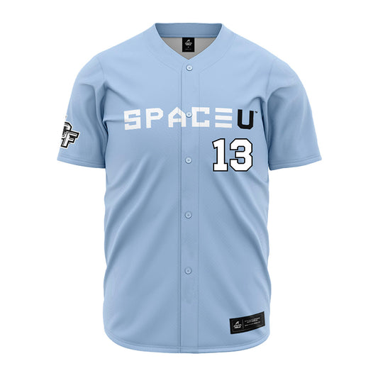 Central Florida - NCAA Baseball : Cayden Gaskin - Canaveral Blue Jersey-0