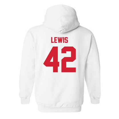 Louisiana - NCAA Baseball : Noah Lewis - Classic Shersey Hooded Sweatshirt-1