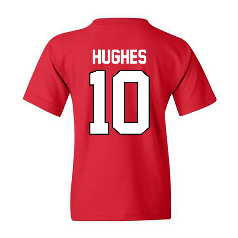 Texas Tech - NCAA Baseball : Logan Hughes - Classic Shersey Youth T-Shirt-1
