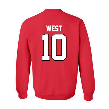 Texas Tech - NCAA Softball : Mallie West - Classic Shersey Crewneck Sweatshirt-1