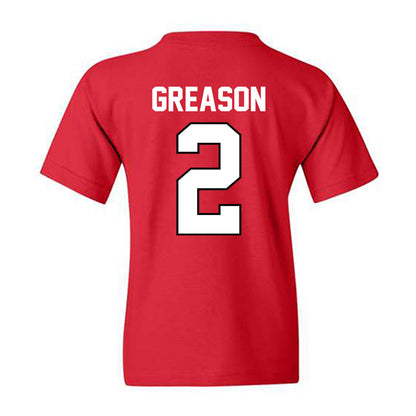 Texas Tech - NCAA Women's Soccer : Raleigh Greason - Classic Shersey Youth T-Shirt-1