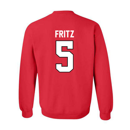 Texas Tech - NCAA Women's Basketball : Denae Fritz - Classic Shersey Crewneck Sweatshirt-1