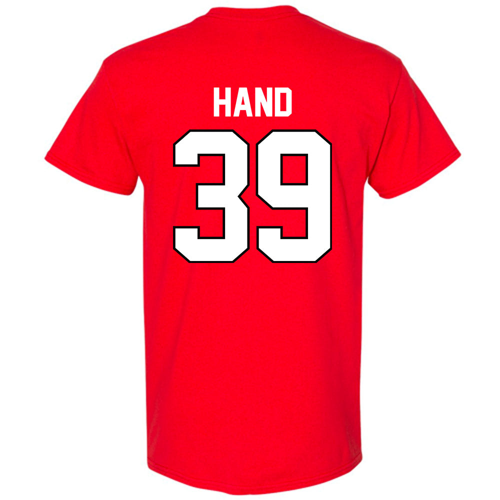 Texas Tech - NCAA Football : Jacob Hand - Classic Shersey T-Shirt-1