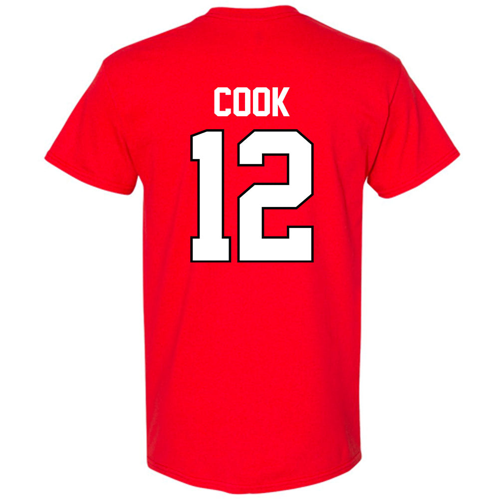 Texas Tech - NCAA Women's Volleyball : Taylor Cook - Classic Shersey T-Shirt-1