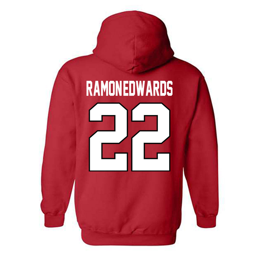 Texas Tech - NCAA Football : Marcus Ramon-Edwards - Classic Shersey Hooded Sweatshirt-1