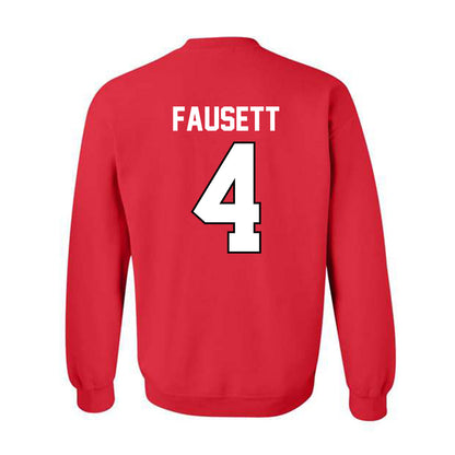 Texas Tech - NCAA Women's Volleyball : Ally Fausett - Classic Shersey Crewneck Sweatshirt-1