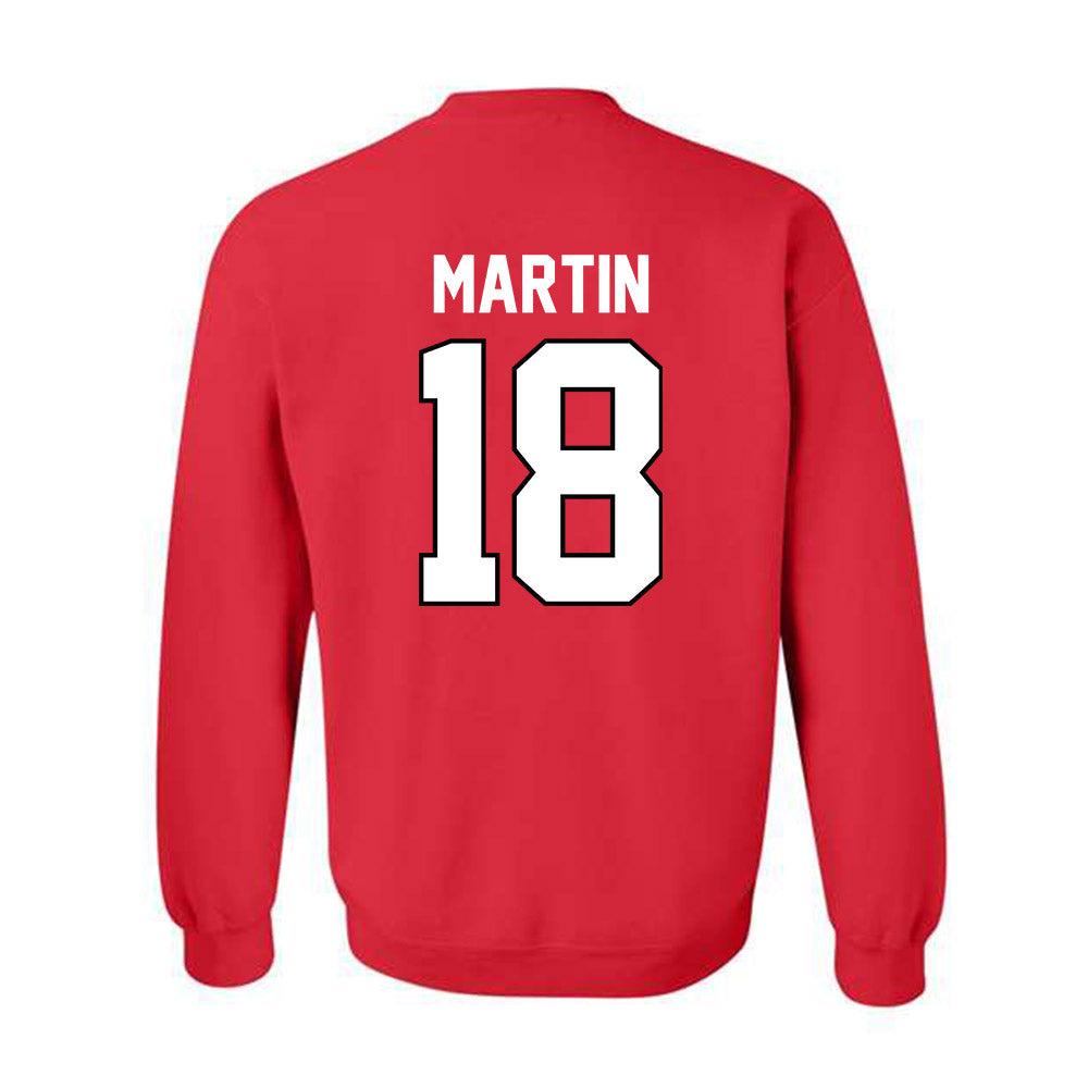 Texas Tech - NCAA Football : SVioarean Martin - Classic Shersey Crewneck Sweatshirt-1
