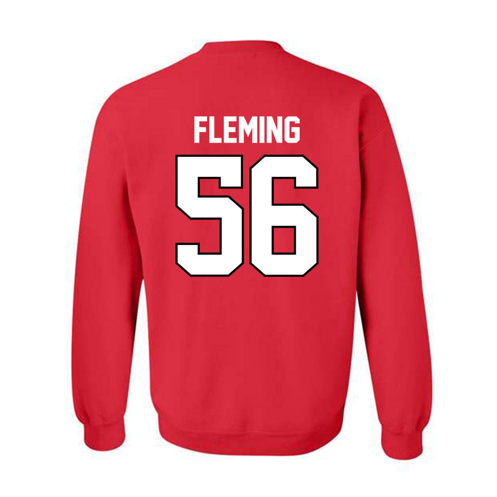 Texas Tech - NCAA Football : Amarie Fleming - Classic Shersey Crewneck Sweatshirt-1