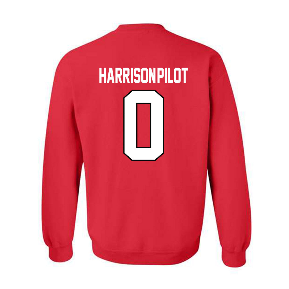 Texas Tech - NCAA Football : Mikal Harrison-Pilot - Classic Shersey Crewneck Sweatshirt-1