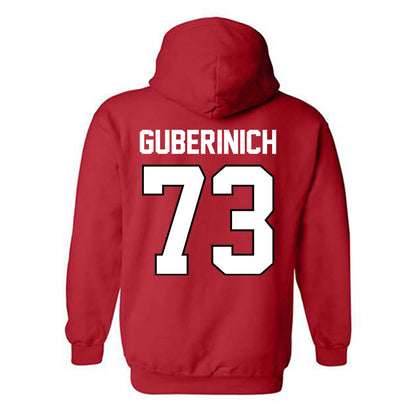 Texas Tech - NCAA Football : Danilo Guberinich - Classic Shersey Hooded Sweatshirt-1