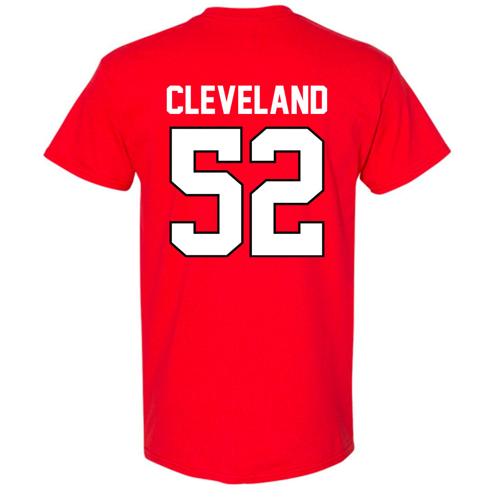 Texas Tech - NCAA Football : Cash Cleveland - Classic Shersey T-Shirt-1