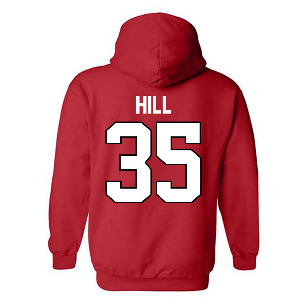 Texas Tech - NCAA Football : Adam Hill - Classic Shersey Hooded Sweatshirt-1