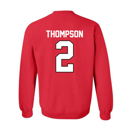 Texas Tech - NCAA Baseball : Kyeler Thompson - Classic Shersey Crewneck Sweatshirt-1
