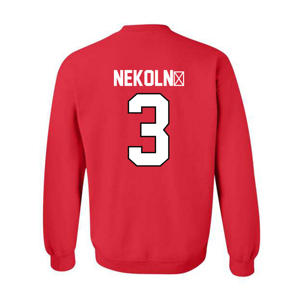 Texas Tech - NCAA Women's Basketball : Julie Nekoln� - Classic Shersey Crewneck Sweatshirt-1