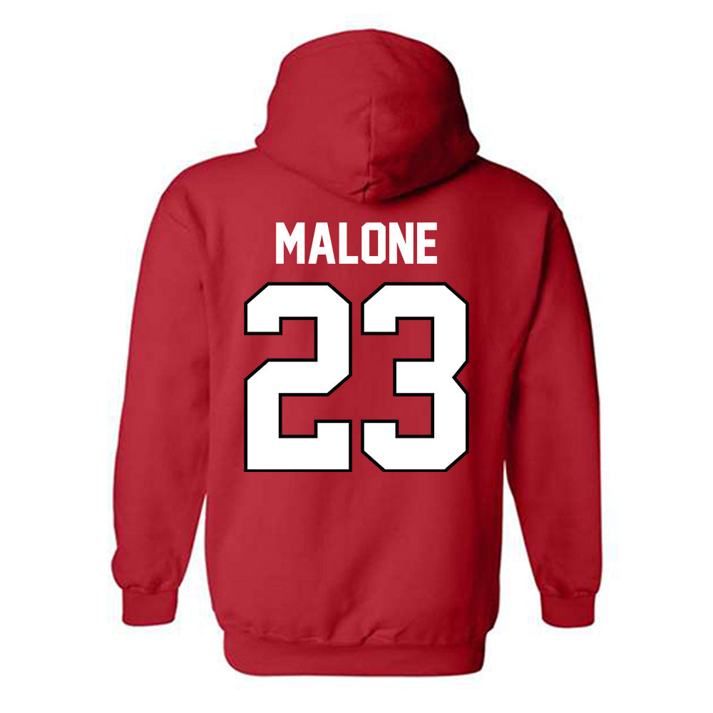 Texas Tech - NCAA Women's Basketball : Jada Malone - Classic Shersey Hooded Sweatshirt-1