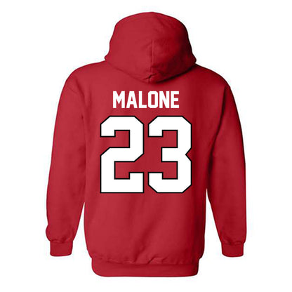Texas Tech - NCAA Women's Basketball : Jada Malone - Classic Shersey Hooded Sweatshirt-1