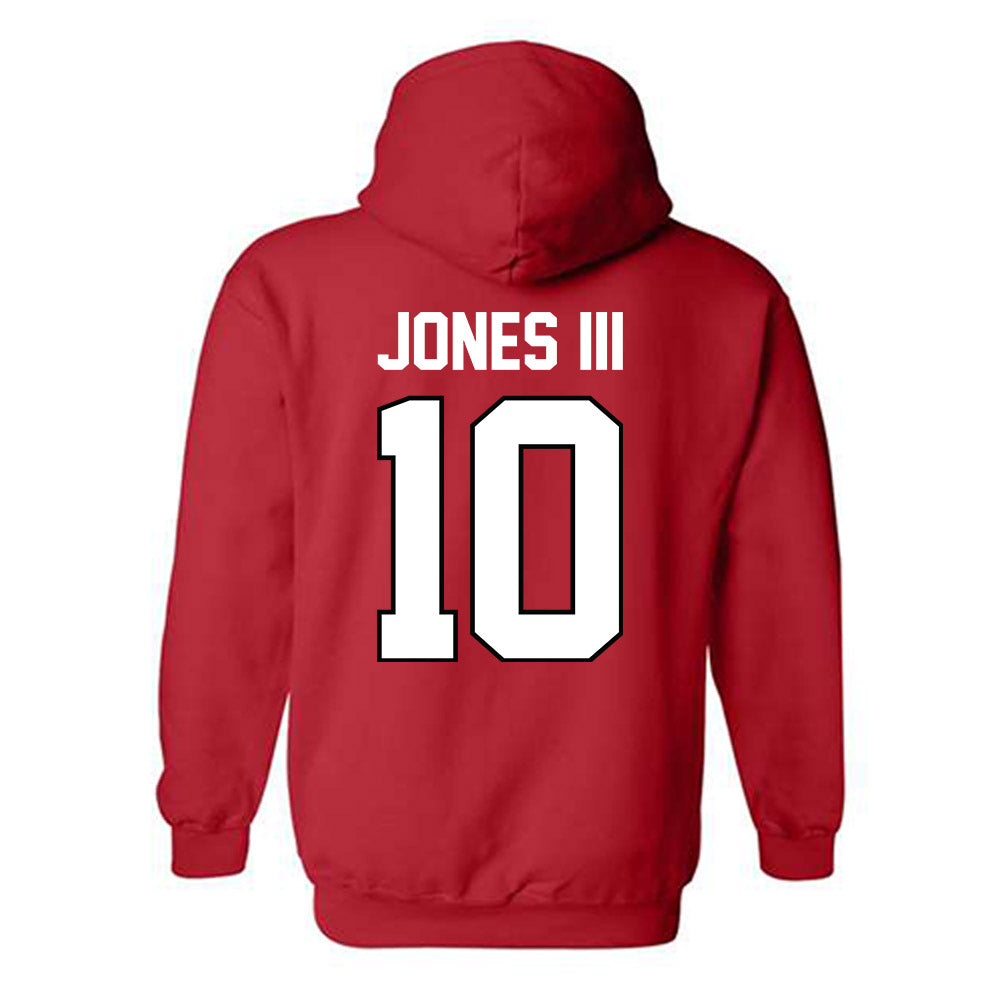 Texas Tech - NCAA Football : Lloyd Jones III - Classic Shersey Hooded Sweatshirt-1