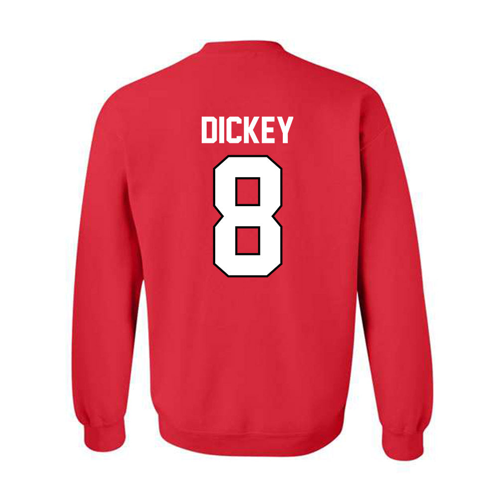 Texas Tech - NCAA Football : Cameron Dickey - Classic Shersey Crewneck Sweatshirt-1