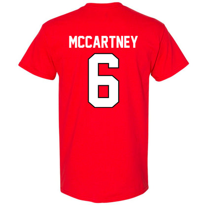 Texas Tech - NCAA Women's Soccer : Emilie McCartney - Classic Shersey T-Shirt-1