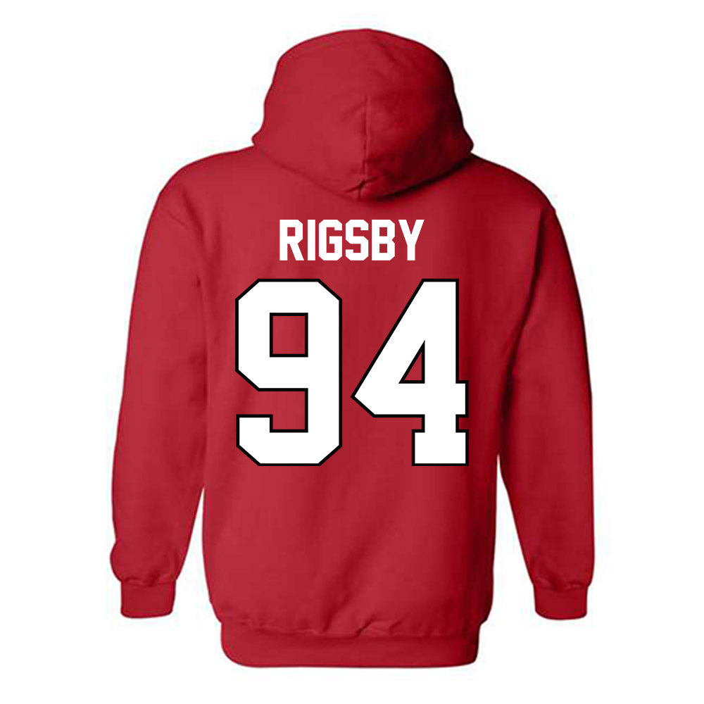 Texas Tech - NCAA Football : Braylon Rigsby - Classic Shersey Hooded Sweatshirt-1