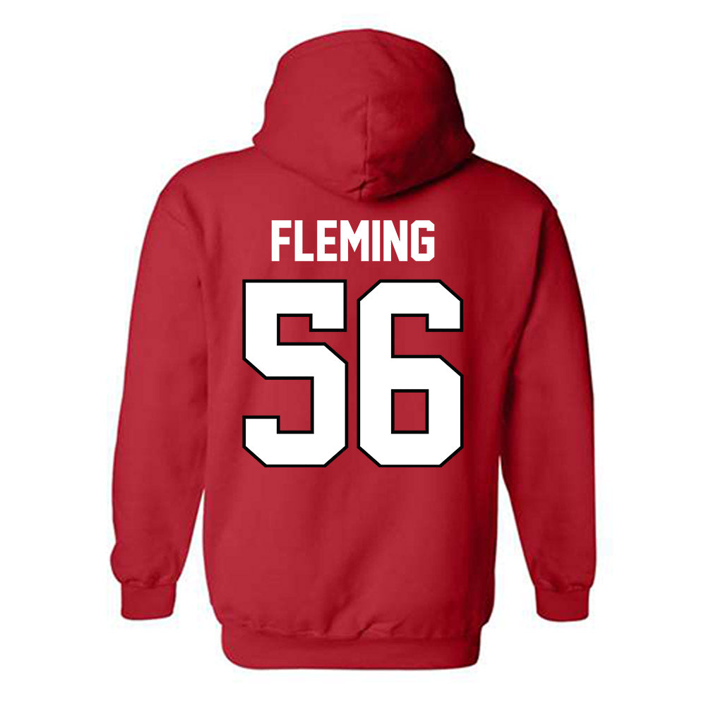 Texas Tech - NCAA Football : Amarie Fleming - Classic Shersey Hooded Sweatshirt-1