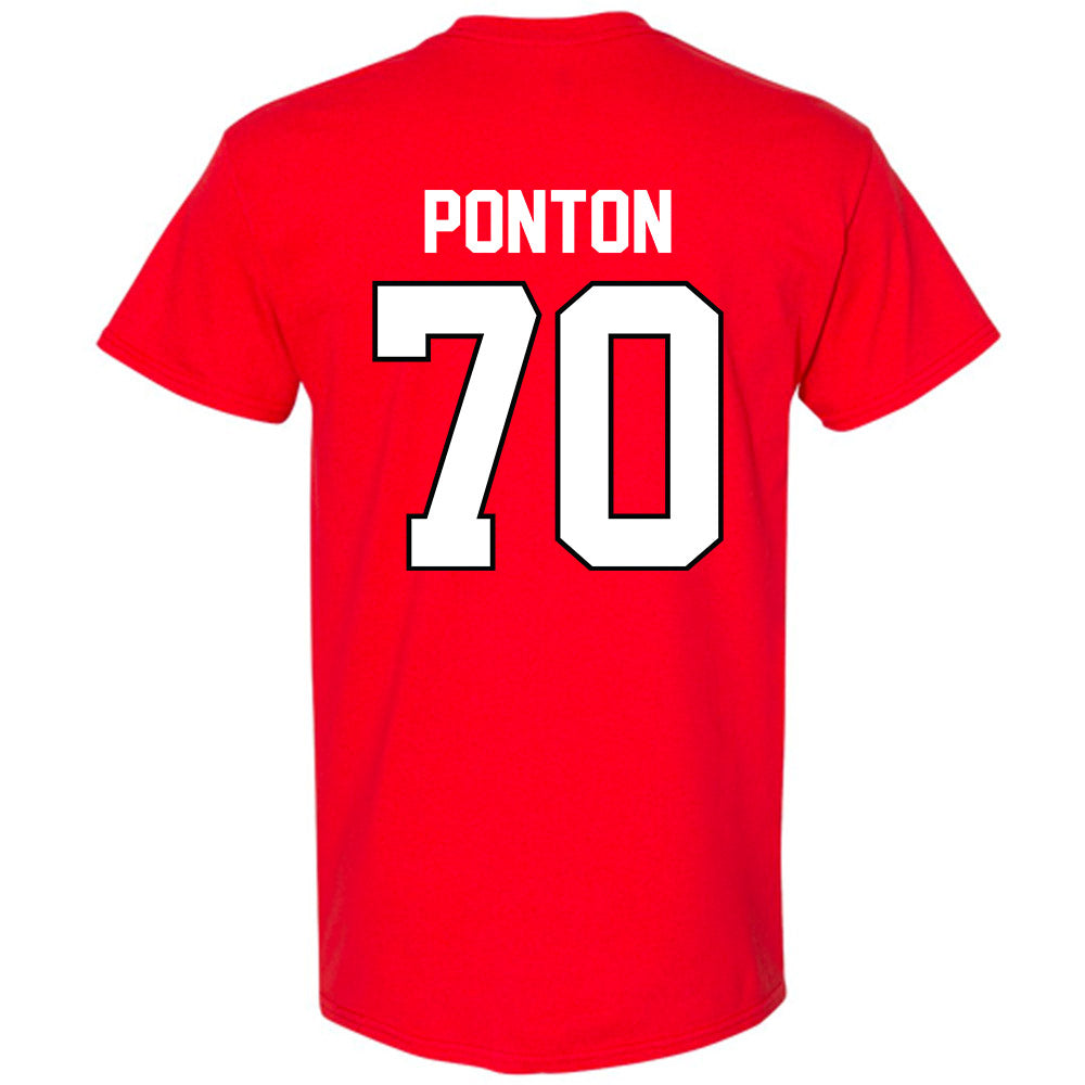 Texas Tech - NCAA Football : Jacob Ponton - Classic Shersey T-Shirt