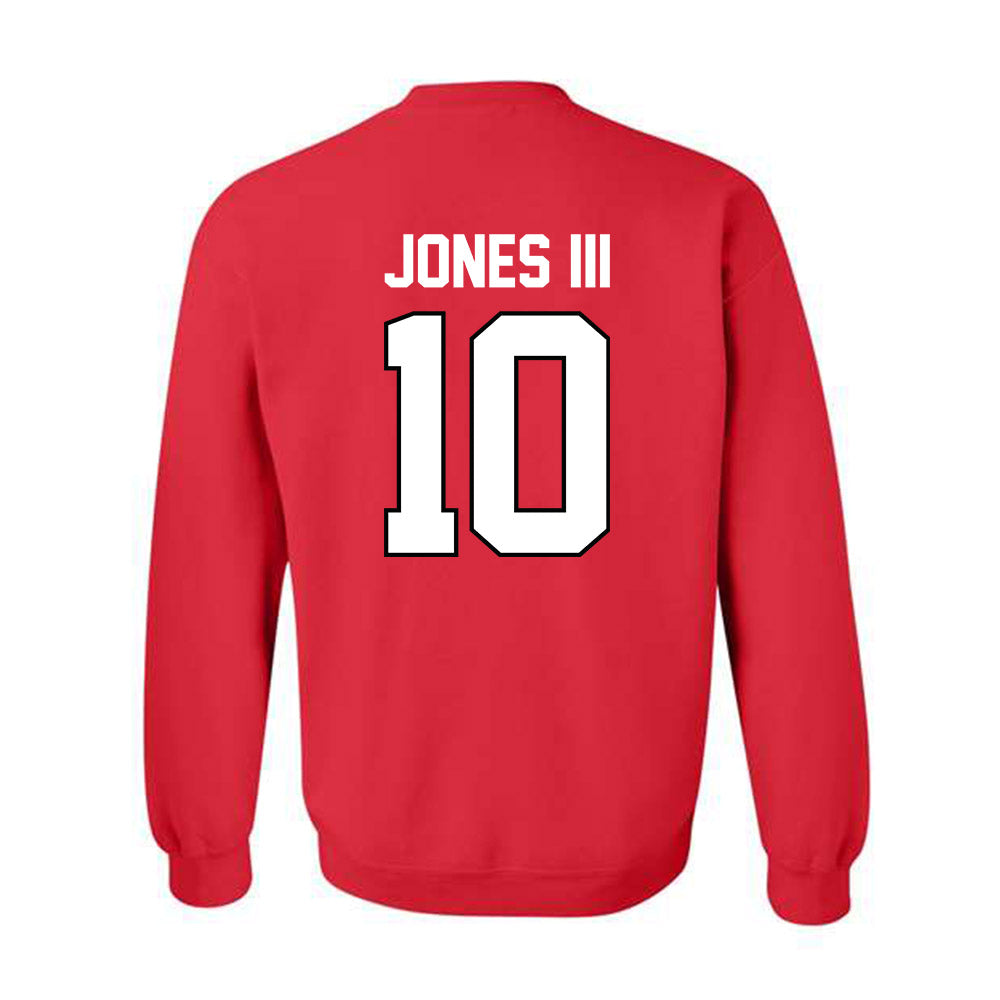 Texas Tech - NCAA Football : Lloyd Jones III - Classic Shersey Crewneck Sweatshirt-1
