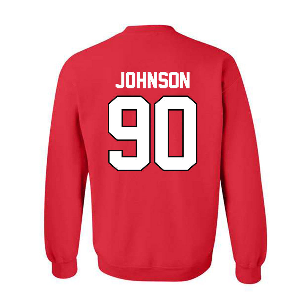 Texas Tech - NCAA Football : Ayden Johnson - Classic Shersey Crewneck Sweatshirt-1