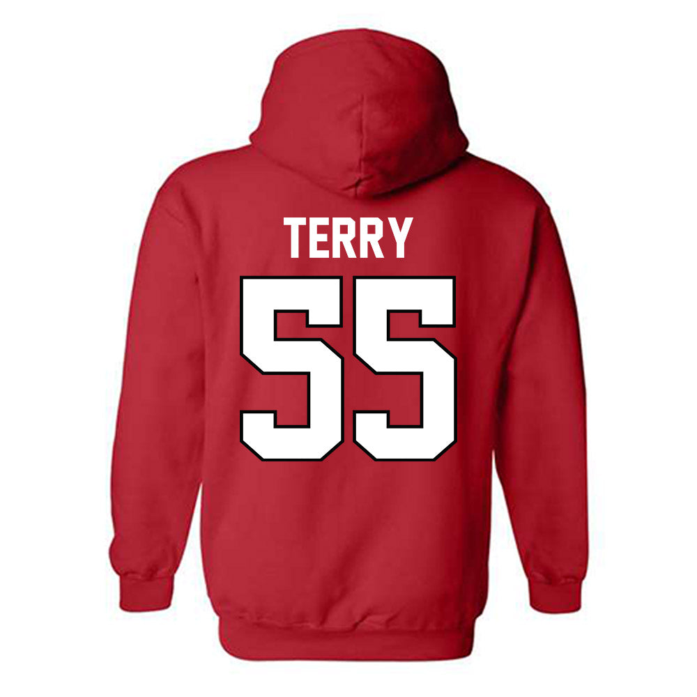 Texas Tech - NCAA Softball : Kaitlyn Terry - Classic Shersey Hooded Sweatshirt-1